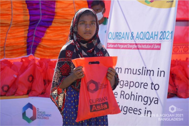 Distribution Qurban in Bangladesh
